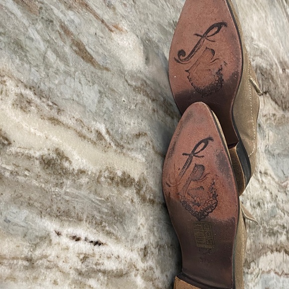 Free People Brady Slip On Suede Loafers Size 37.5 - Picture 9 of 9